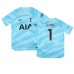 Billige Tottenham Hotspur Hugo Lloris #1 Målmand Børnetøj Hjemmebanetrøje til baby 2023-24 Kortærmet (+ korte bukser)